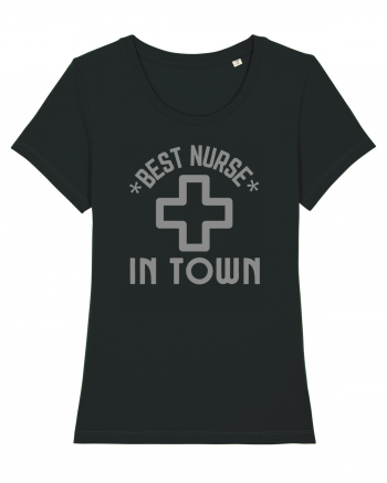 Best Nurse In Town Black