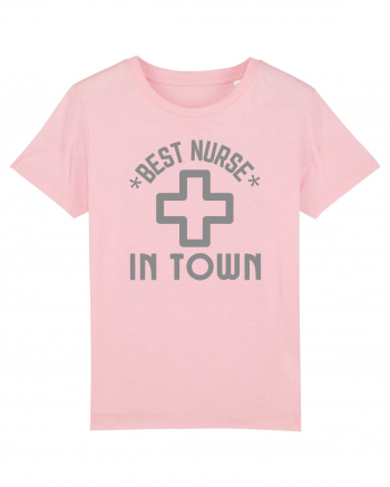 Best Nurse In Town Cotton Pink