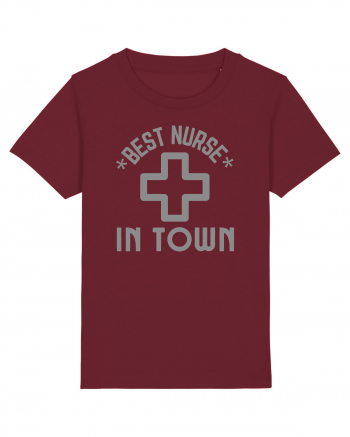 Best Nurse In Town Burgundy