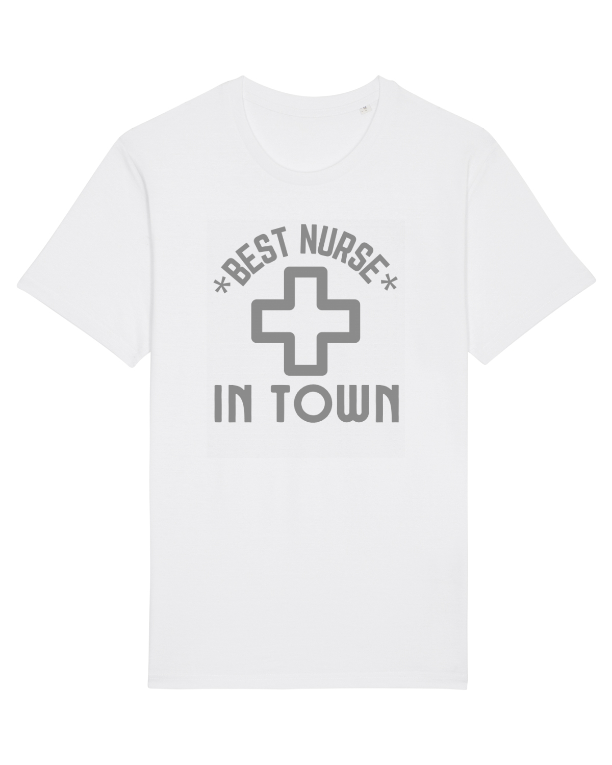 Tricou mânecă scurtă Unisex Rocker White