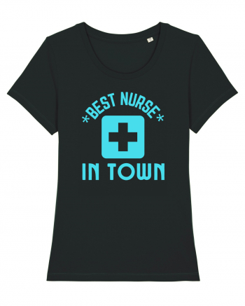 Best Nurse In Town Black