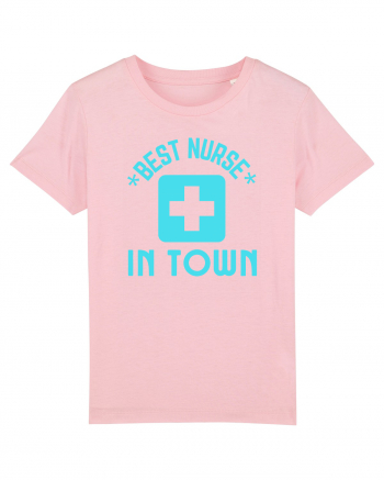 Best Nurse In Town Cotton Pink