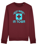 Best Nurse In Town Bluză mânecă lungă Unisex Rise