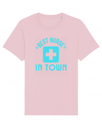 Best Nurse In Town Cotton Pink