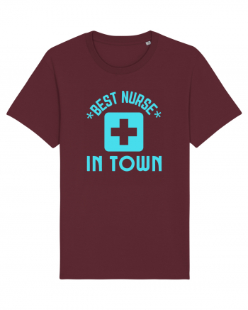 Best Nurse In Town Burgundy