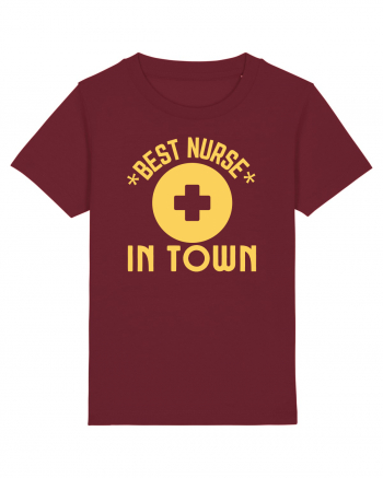 Best Nurse In Town Burgundy