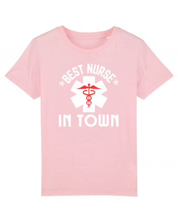 Best Nurse In Town Cotton Pink