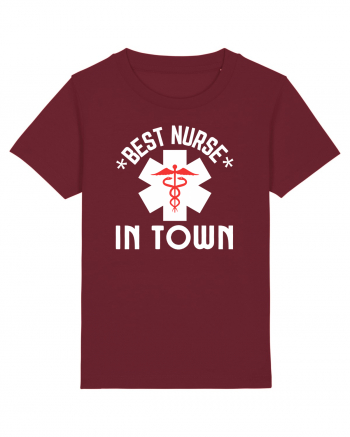 Best Nurse In Town Burgundy