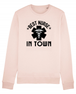 Best Nurse In Town Bluză mânecă lungă Unisex Rise