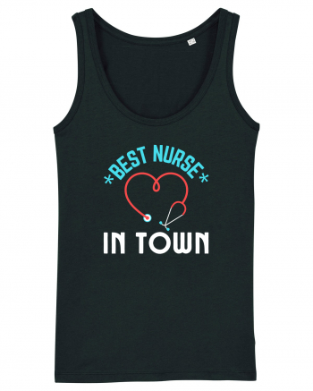 Best Nurse In Town Black