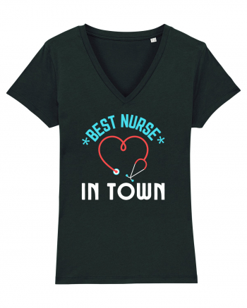 Best Nurse In Town Black