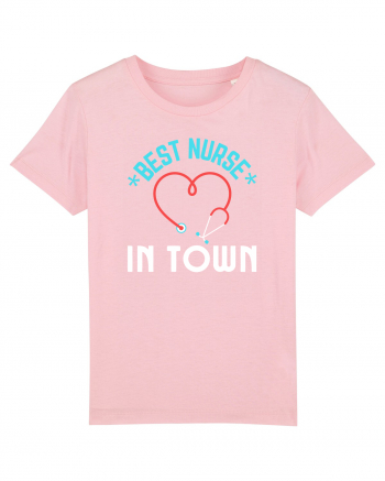 Best Nurse In Town Cotton Pink