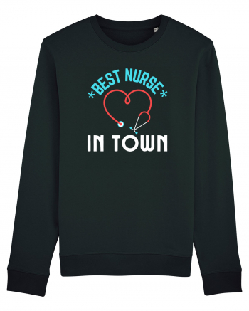 Best Nurse In Town Black