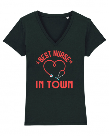 Best Nurse In Town Black