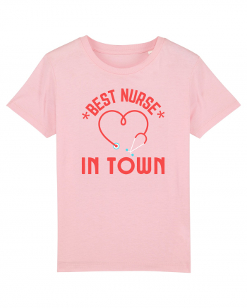 Best Nurse In Town Cotton Pink