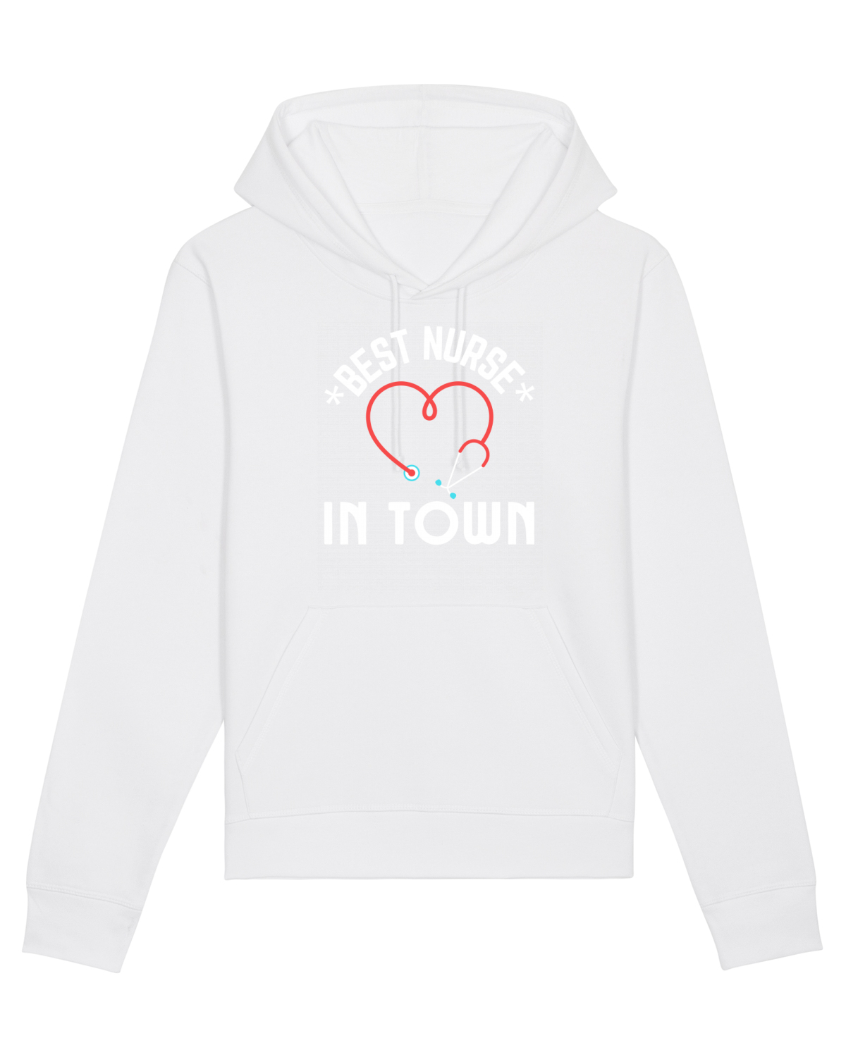 Hanorac Unisex Drummer White