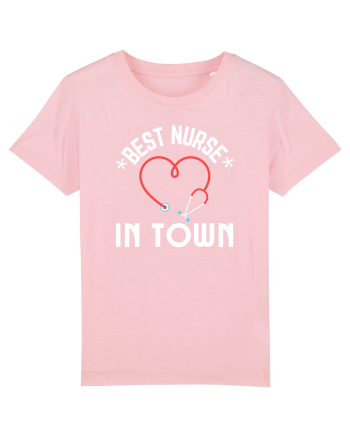 Best Nurse In Town Cotton Pink
