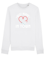 Best Nurse In Town Bluză mânecă lungă Unisex Rise