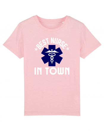 Best Nurse In Town Cotton Pink