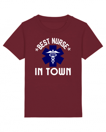 Best Nurse In Town Burgundy