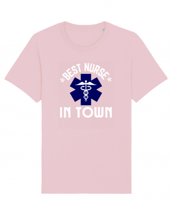 Best Nurse In Town Cotton Pink