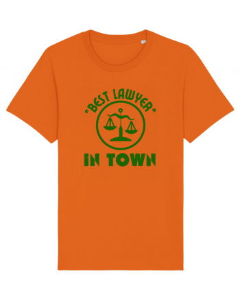 Best Lawyer In Town  Bright Orange