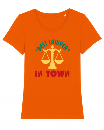 Best Lawyer In Town  Bright Orange