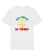 Best Lawyer In Town  Tricou mânecă scurtă Unisex Rocker