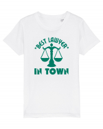 Best Lawyer In Town  Tricou mânecă scurtă  Copii Mini Creator