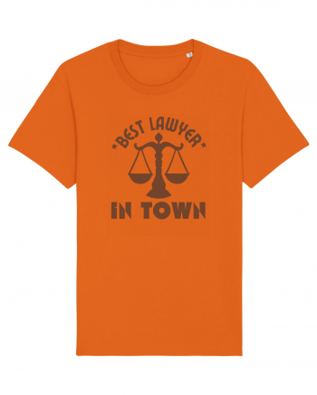 Best Lawyer In Town  Bright Orange