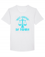 Best Lawyer In Town  Tricou mânecă scurtă guler larg Bărbat Skater