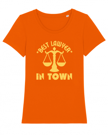 Best Lawyer In Town  Bright Orange