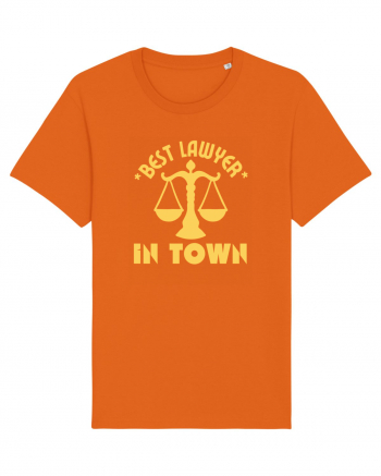 Best Lawyer In Town  Bright Orange