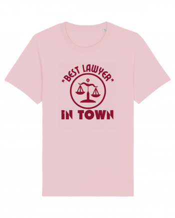 Best Lawyer In Town  Cotton Pink