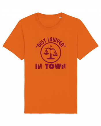 Best Lawyer In Town  Bright Orange