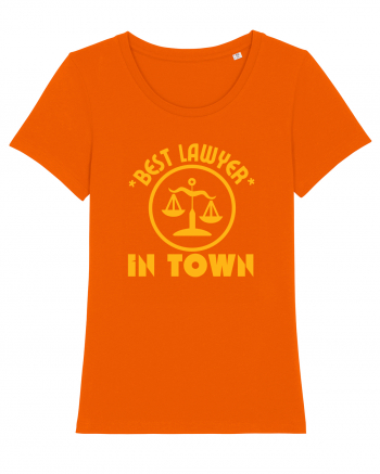 Best Lawyer In Town  Bright Orange