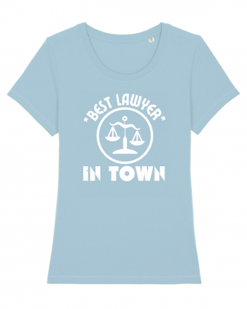 Best Lawyer In Town  Sky Blue