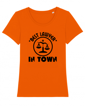 Best Lawyer In Town  Bright Orange