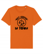 Best Lawyer In Town  Tricou mânecă scurtă Unisex Rocker