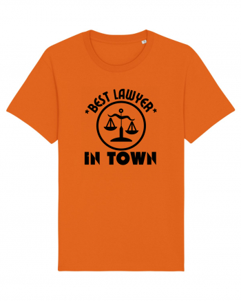 Best Lawyer In Town  Bright Orange