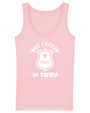 Best Police Office In Town Cotton Pink