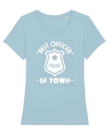 Best Police Office In Town Sky Blue