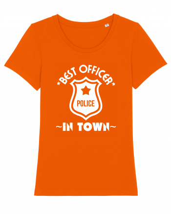 Best Police Office In Town Bright Orange