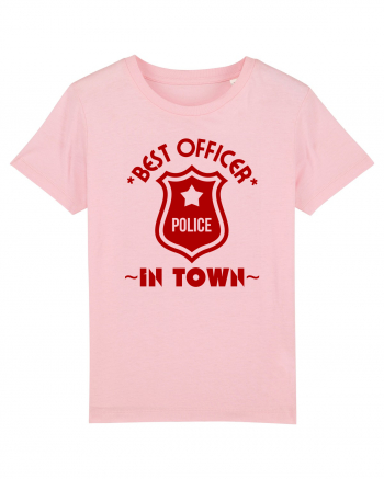 Best Police Office In Town Cotton Pink