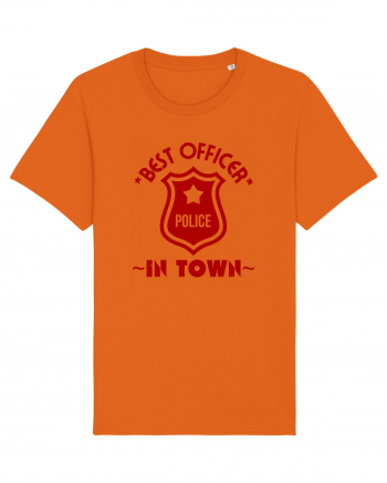 Best Police Office In Town Bright Orange