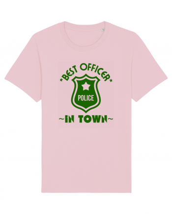 Best Police Office In Town Cotton Pink