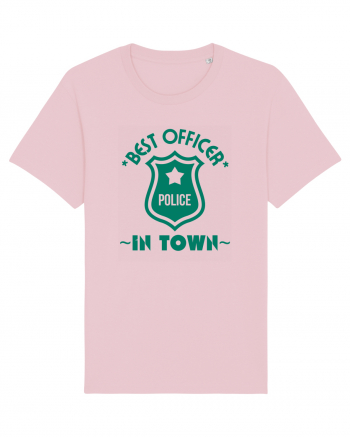 Best Police Office In Town Cotton Pink