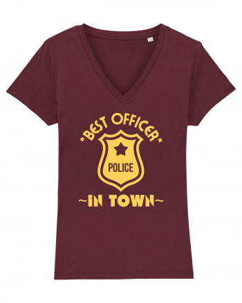 Best Police Office In Town Burgundy