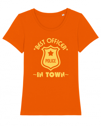 Best Police Office In Town Bright Orange