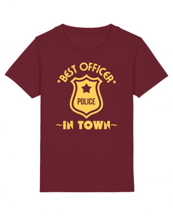 Best Police Office In Town Burgundy